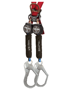 twin leg steel carabiner