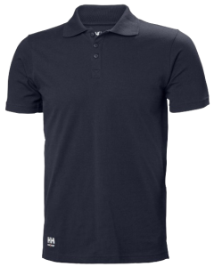 Helly Hansen Manchester Polo in Navy, 100% Cotton - 79167-590-3XL