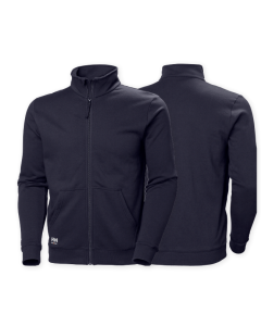 Helly Hansen Manchester Full Zip Sweatshirt in Navy - 79212-590-XL