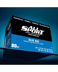 All Sport Drink Mix – Blue Raz – 80 Ct Full Sugar - 10121241