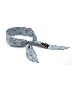 grey paisley bandana