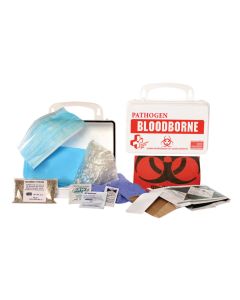 Bloodborne Pathogen Kit Economy 10, Poly White - FK200-970