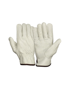 2XL grain cowhide driver gloves