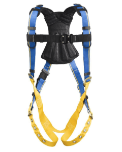 Blue Armor 2000 Standard Harness 1 D RING- Tongue Buckle Legs (XXL) WERNER FALL PROTECTION - H112005
