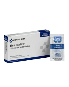 Certified Safety 735 - Hand Sanitizer - 0.9 g - 10/Unit , must purchase 10 - 213-033