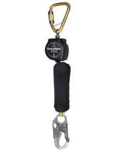 72906SC1 - 6' Arc Flash DuraTech® Mini Class 1 Personal SRL-P with Steel Snap Hook, Includes Steel Dorsal Connecting Carabiner