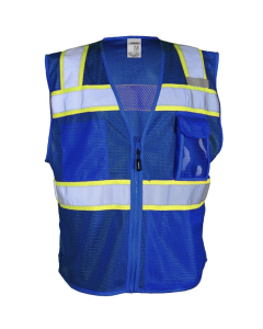 Kishigo EV Series Enhanced Visibility 3 Pocket Mesh Vest - B152