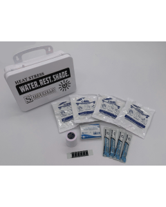 Certified Safety First Aid Kit, Heat Stress Responder Standard, Poly- - K613-040
