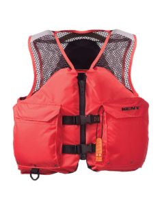 Kent Mesh Deluxe Commercial Life Vest - Persons over 90-Pounds. (Orange, Large, 40-44-Inch Chest) 150800-200-050-23