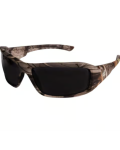Edge Eyewear XB116CF Brazeau Wraparound Safety Glasses Smoke Lens Camo Frame