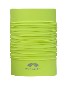 Pyramex Hi-Viz Lime Multi-Purpose Cooling Band. Rated UPF 50. Reusable - MPB10