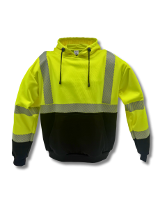 Sheffield Protection Type R Class 3 Hi-Vis Reflective Pullover Hoodie - SP-RSSH3210