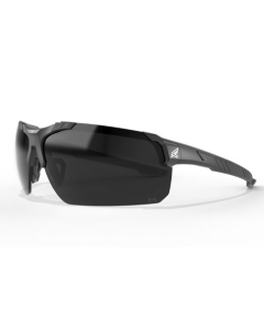 Edge Eyewear Tacana-Black Frame / Gray TPR / Vapor Shield Smoke Lenses TC126VS