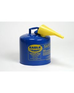 5 Gal. Blue Kerosene Safety Can W/FUNNEL, TYPE 1 - UI50FSB