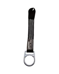 Miller® 18" X 1 3/4" Polyester Black D-Ring Extension With Loop (For Use With Full-Body Harness And Shock Absorbing Lanyard) - 1916/18INBK