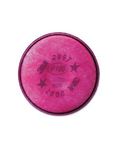 3M Disk Filter , color Magenta , P100/OV organic vapor 50 pairs per case sold by the each - 2097