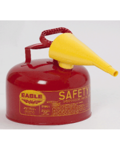 2.5 Gal. Red Flammable Safety Can W/ FUNNEL - UI-25-FS	