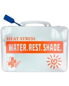 Certified Safety First Aid Kit, Heat Stress Responder Standard, Poly-R - K613-040