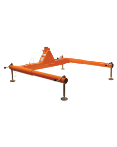 3pc Portable Base-only for 12" to 29" Offset Davit Arm - Confined Space/Rescue:6500728