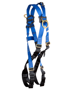 Contractor Climbing Harness with 2 D-rings, Back and Front; Mating Buc - 7019A