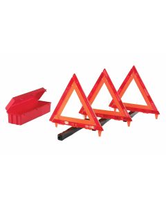 Cortina Triangle Warning Kit, Highway Rated, Includes Three Warning Tr - 737415005268
