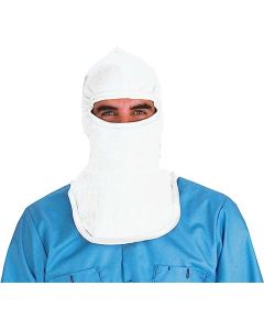 Chicago Protective Apparel KN-51 Knit Hood Item, KN-51 White Color, Nomex Fire Resistant Hood