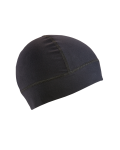 Seirus Heatwave Black Skull Liner. 4-way stretch, fits under hard hat. - 8138