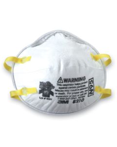 3M N95 Disposable Particulate Respirator, 20/box - 8210