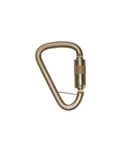 Medium Size Carabiner, Steel Twist Lock; 1" Opening; 3,600 lbs Gate; with Captive Pin Option. - 8450