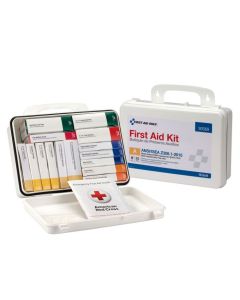 FIRST AID KIT, CLASS A 16 UNIT KIT, PLASTIC CASE, 12/CASE FIRST AID ONLY - 90569
