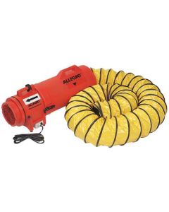 Axial AC Plastic Blower w/ Compact Canister & 25' Ducting - 9533-25