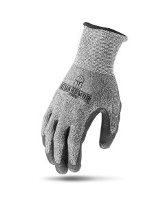 Guardmor by LSG - Cut Resistant w/ PU Palm Glove, 13 gauge seamless kn - G15GKP-KM	