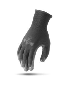 Lift Safety Gear Gloves, Crinkle Latex Palm, Dipped, Size M - G15PCL-KM	