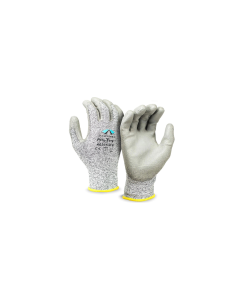 Poly-Torq - Polyurethane Gloves. 13 gauge cut-resistant HPPE liner. Te - 	GL402C5-S	