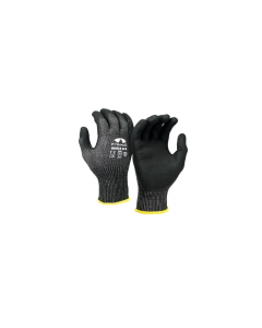 CorXcel - Micro-Foam Nitrile Gloves. 13 gauge cut-resistant HPPE liner - GL603C5-S	
