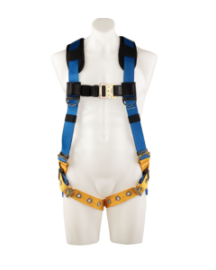 LITEFIT PLUS Standard Harness, 1 D RING Tongue Buckle Legs, Quick Connect Chest, Shoulder Backpad (XXL) WERNER FALL PROTECTION - H312005XQP