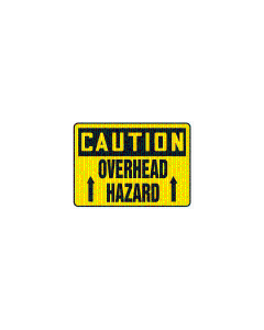 Caution-Overhead Hazard Sign - MEQM635VP