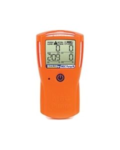 Gas Clip Gas Detector, 4 Gas, O2, CO, LEL, and H2S, - MGC-IR-PUMP