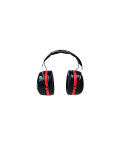 3Mª Peltorª Optimeª 105 Black And Red ABS Over-The-Head Earmuffs - RH10A