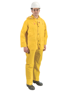 Radnor Rainsuit, PVC, Yellow 3PC 35mm Rainsuit  3XL 12/ case - 64055905-3X