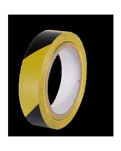Incom Yellow/Black Aisle Marking Tape, 1" wide, 108ft - WT2100
