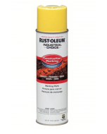Rust-Oleum M1400 Construction Marking Hi Visibility Yellow GLOSS 17 OZ sold by the can