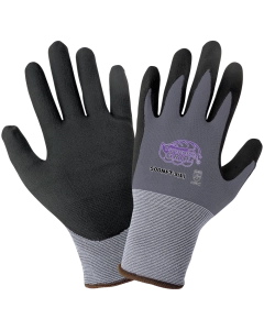 Tsunami Grip Foam Nitrile Gloves-(L) -sold by the dozen  500NFT-L