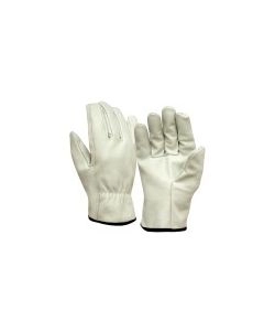XL grain cowhide driver gloves