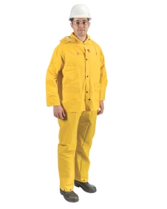 Radnor Rainsuit, PVC, Yellow 3PC 35mm Rainsuit XLG 12/ case - 64055903-XL	